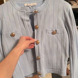 Endless Rose size Small light blue sweater set